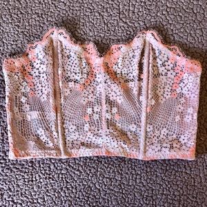 Victoria’s Secret peach long-lined bra